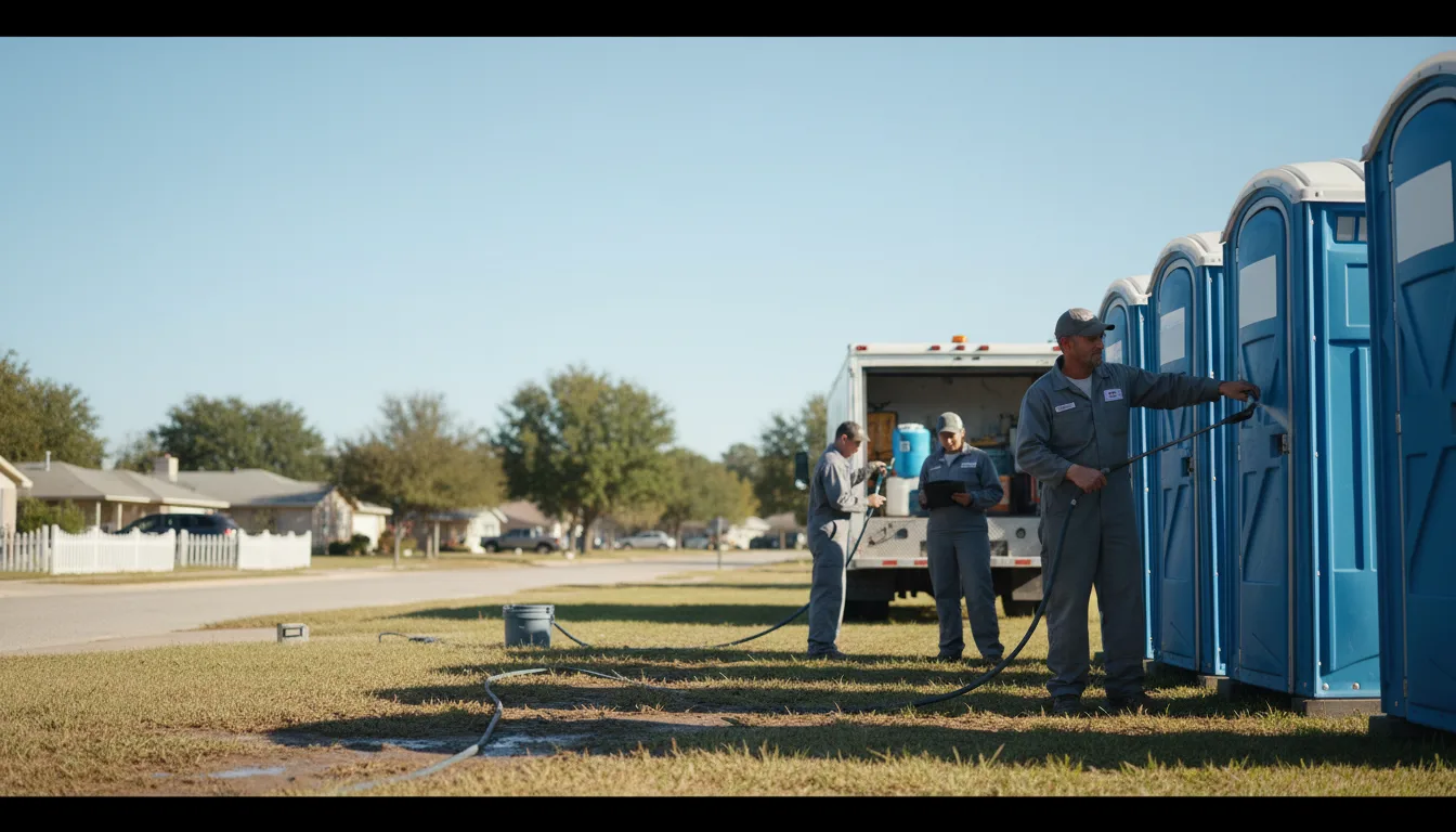 Long-Term Portable Toilet Rental in Myra, TX near me